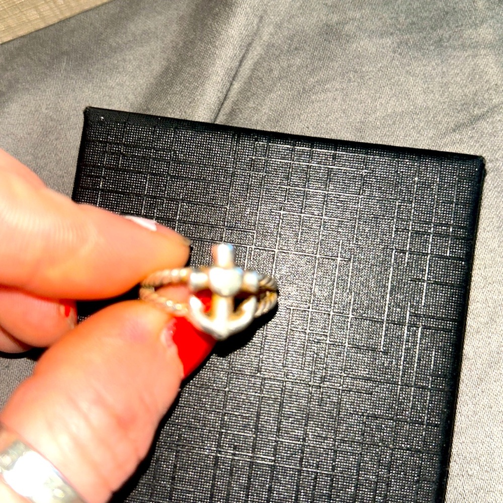 James Avery (Retired) Anchor Hope & Love ring